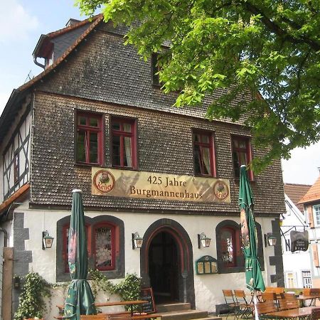 Burgmannenhaus Hotel Steinau an der Strasse Ngoại thất bức ảnh