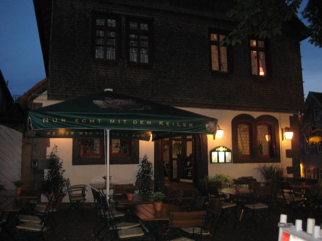 Burgmannenhaus Hotel Steinau an der Strasse Ngoại thất bức ảnh